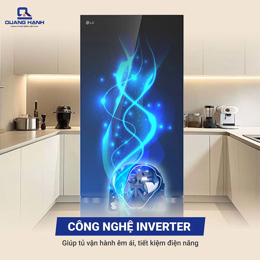 Tủ lạnh LG Inverter 335 lít LBB33BLGA  QH246008 5